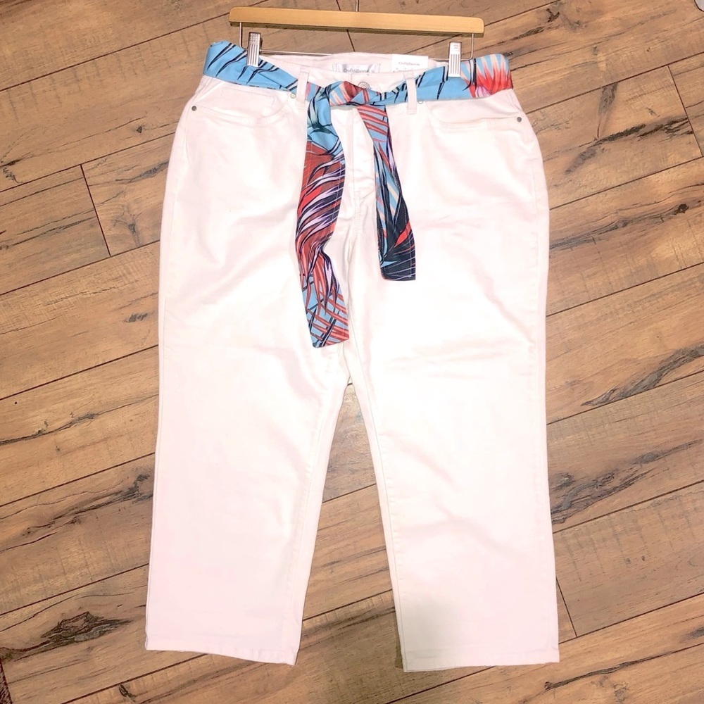 Croft & Barrow Mid-rise Capri 14 new
